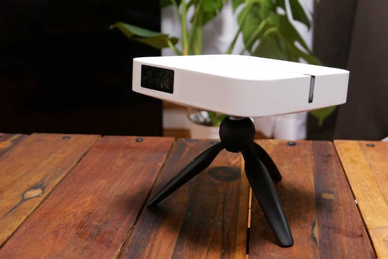 Z6 Polar Meets popIn Aladdinの設置例(三脚は付属しない)