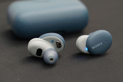 ソニー フルワイヤレスイヤホン WF-H800 RM ブルー フルワイヤレス