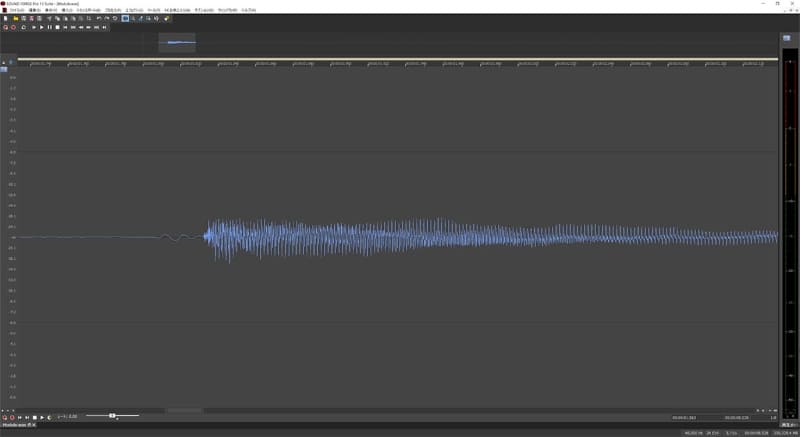 音源からだけの音