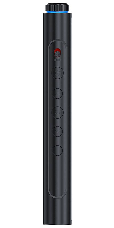 側面の操作ボタン