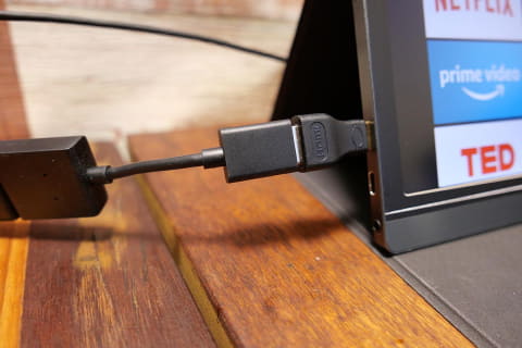 ポータブルディスプレイ USB-C接続 モバイルモニター TYPE Cポートを持つPCとの接続方法 - YouTube
