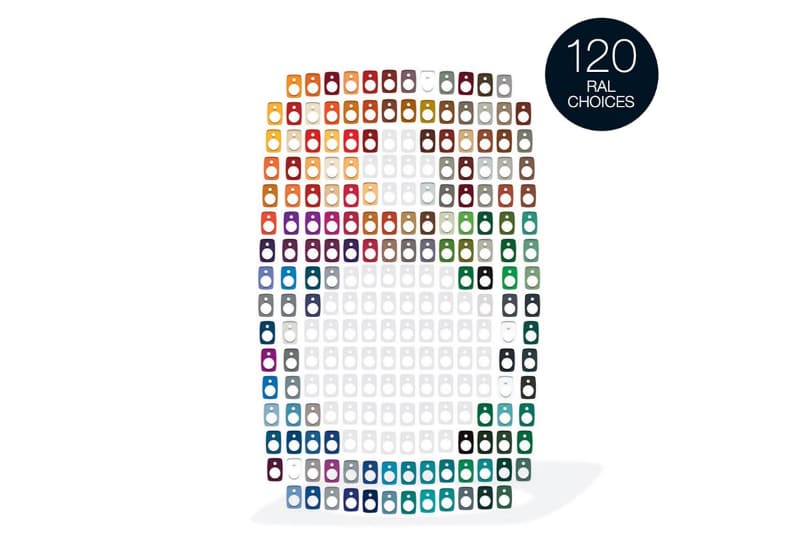 120色の中からオーダー可能で、オーダー代が別途必要