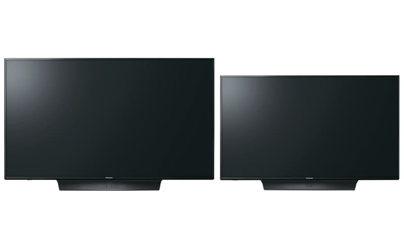 4K液晶テレビ「VIERA HX850」シリーズ。49型「TH-49HX850」(写真左)と、43型「TH-43HX850」(右)