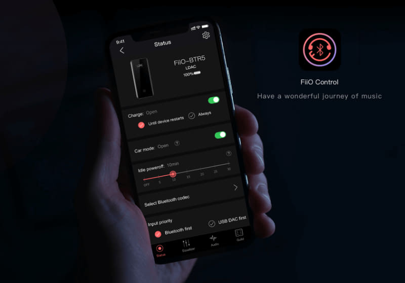 アプリ「FiiO Control」