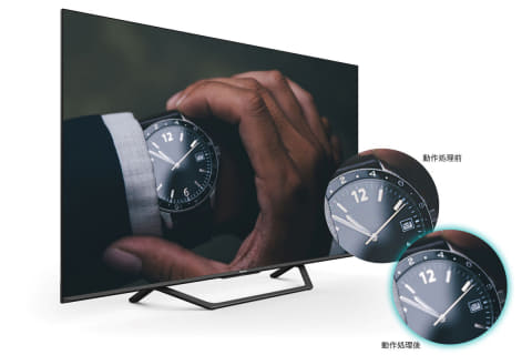 43型8万円でBS4Kチューナ内蔵のハイセンス4Kテレビ。新エンジン