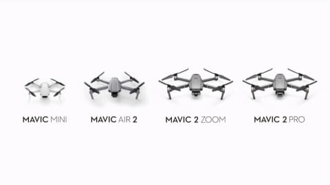 DJI新ドローン「Mavic Air 2」の進化ポイント、最長34分飛行、4K