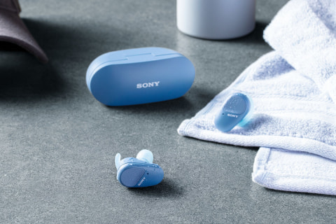 ソニー、防水や接続安定性が向上したスポーツ向け完全ワイヤレス - AV