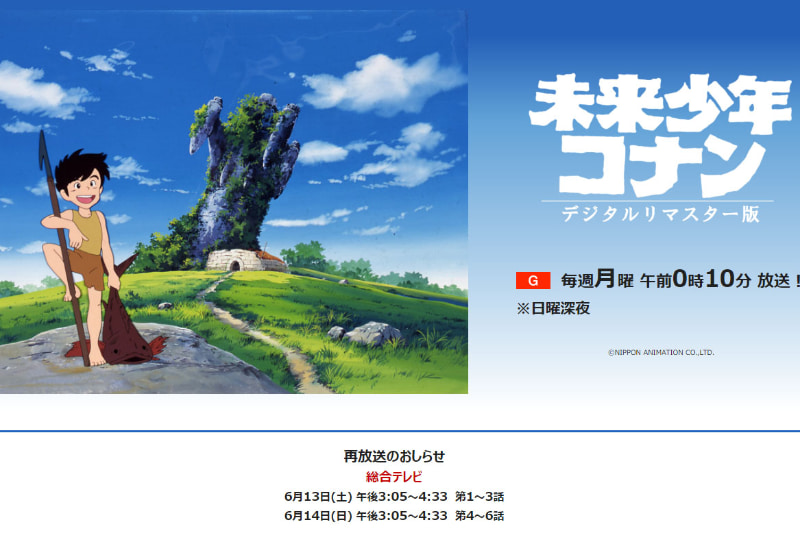 (C)NIPPON ANIMATION CO.,LTD. Copyright NHK (Japan Broadcasting Corporation). All rights reserved.