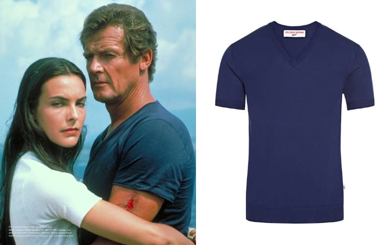 ロジャー・ムーア 『007 ユア・アイズ・オンリー』　コットンシルクT(49,000円)