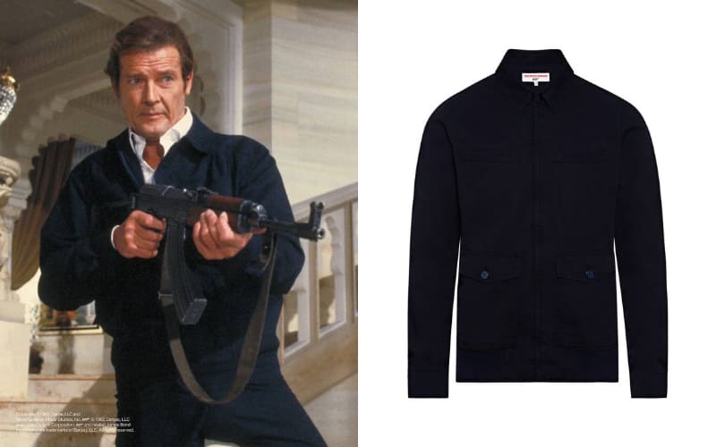 ロジャー・ムーア 『007 オクトパシー』　ハリントンジャケット(69,000円)