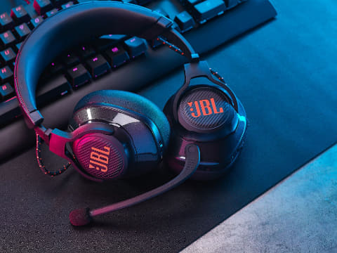 JBL QUANTUM 400 ゲーミングヘッドセット JBL Quantum 400 | ゲームチャットダイヤル付USBオーバーイヤー