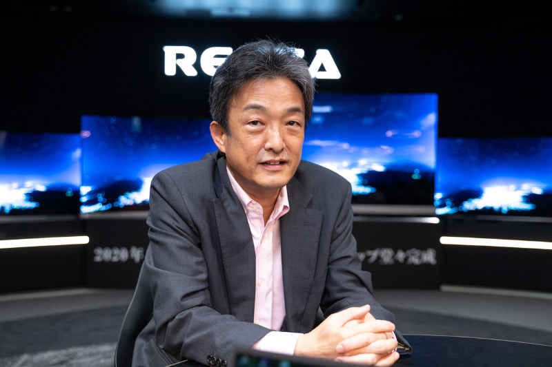 東芝映像ソリューション取締役副社長 マーケティング本部長/営業本部長の中牟田寿嗣氏