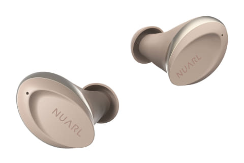 NUARL、防水や外音取込み搭載で小型化した約1万円の完全ワイヤレス