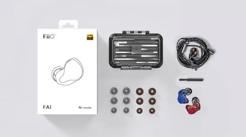 FiiO、6BA搭載のユニバーサルイヤフォン「FA9」。1BAで約1.1万円