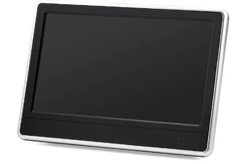 約1.4万円の車載ヘッドリストモニタ。DVD再生&HDMI入力も - AV Watch