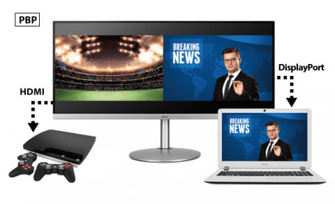 エイサー、約8万円の34型/21:9 ウルトラワイドモニタ - AV Watch