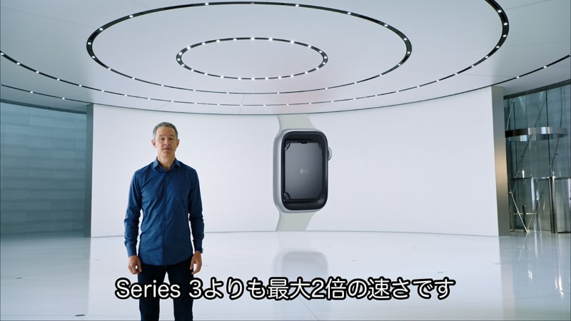 Apple Watch SEの動作速度は、Apple Watch Series 3の倍もある