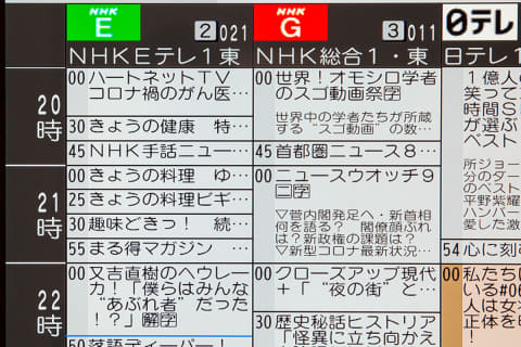 3番組同時録画パナソニック ブルーレイレコーダー DMR-4CW200 ディーガ list.jpg