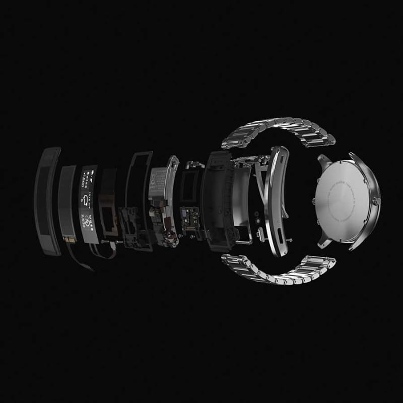 「wena 3」ではバックル部に部品を集約した