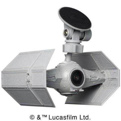 スター・ウォーズ」の数量限定ドラレコ。帝国軍が前後撮影 - AV Watch