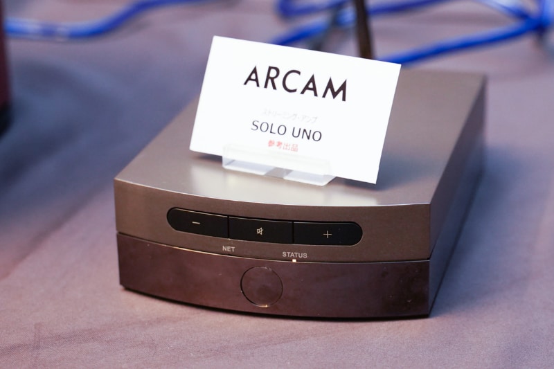 ネットワークプレーヤー機能とアンプを非常にコンパクトな筐体に収めた「SOLO UNO」