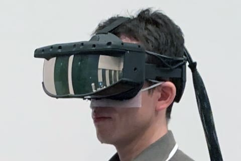 5K&広視野角で手元確認も可能! JVC「ヘッドマウントディスプレイ」を