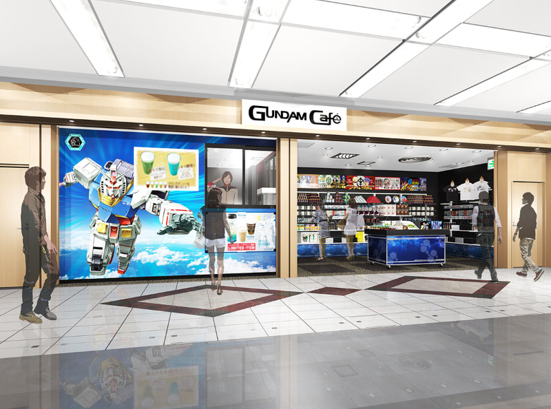 GUNDAM Café HANEDA Airport Satellite (C)創通・サンライズ