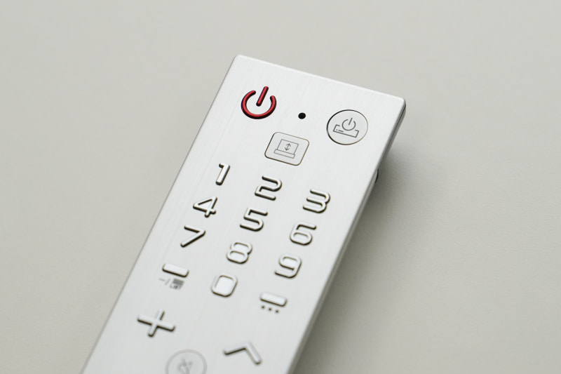 テレビマークのボタンが、立ち上げ用のボタンだ