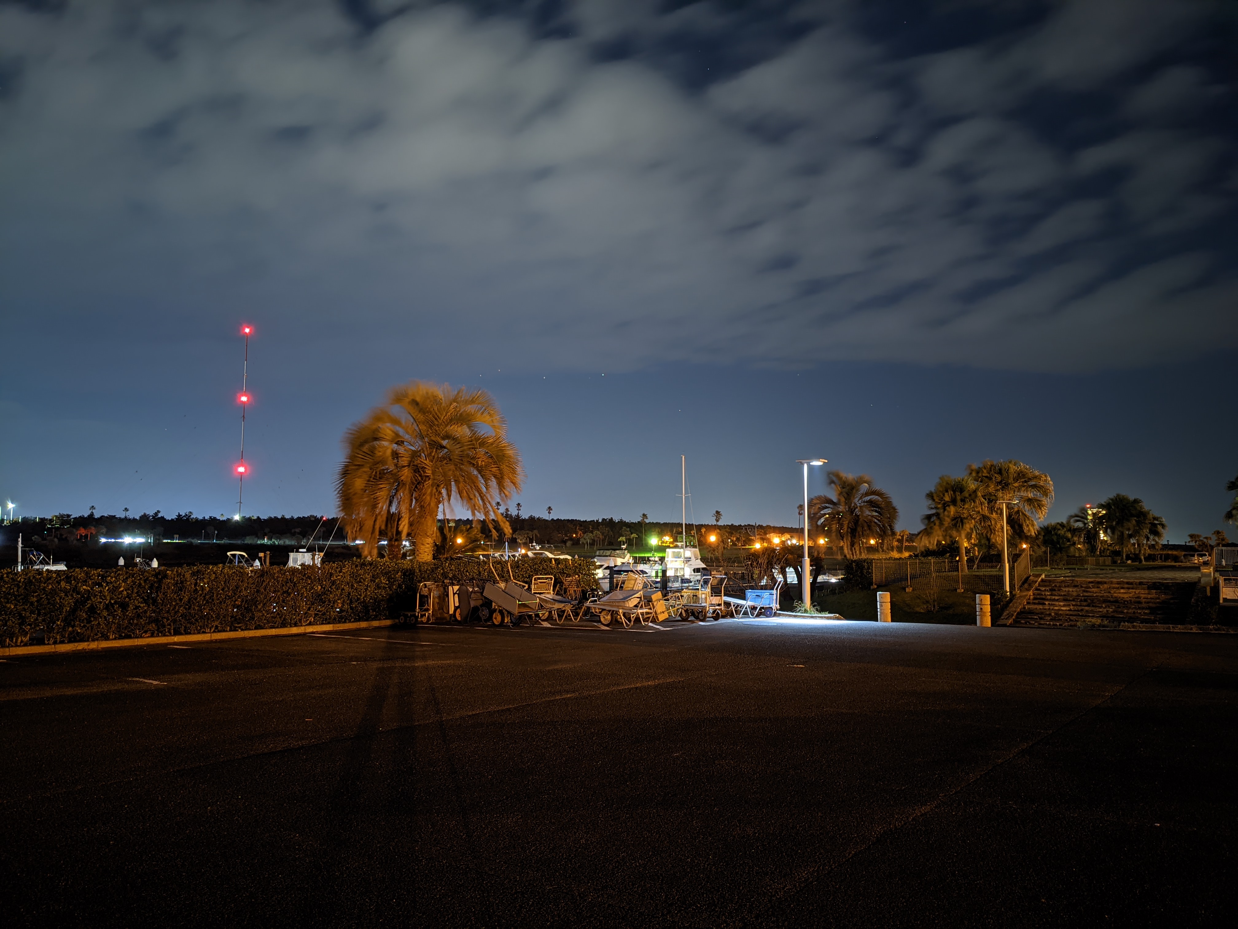 4a(5G)の3分露光で撮影