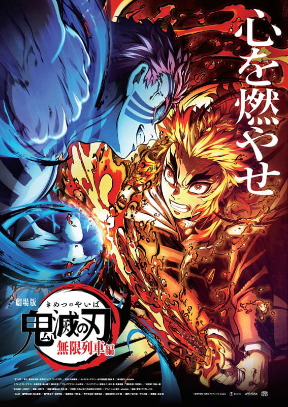 劇場版「鬼滅の刃」無限列車編 第3弾キービジュアル<br><span class="fnt-70">(C)吾峠呼世晴／集英社・アニプレックス・ufotable</span>