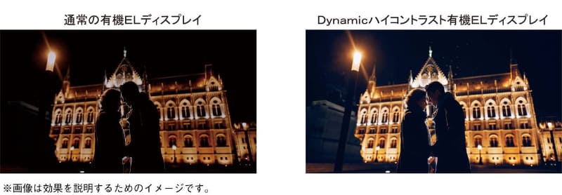 見え方の違いを表したイメージ比較