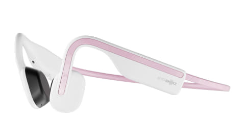 AfterShokz、骨伝導イヤフォン「OpenMove」に新色ブルーとピンク