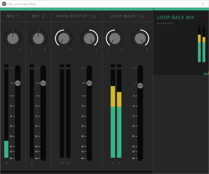 EVO Loop-back Mixer