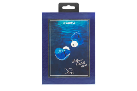 KPro01 ワイヤレスイヤホン シルバーケーブルセット KPro01 ワイヤレスイヤホン シルバーケーブルセット