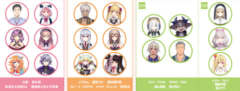 人気ライバー集結「にじFes2021」オンライン開催。前夜祭は26日から