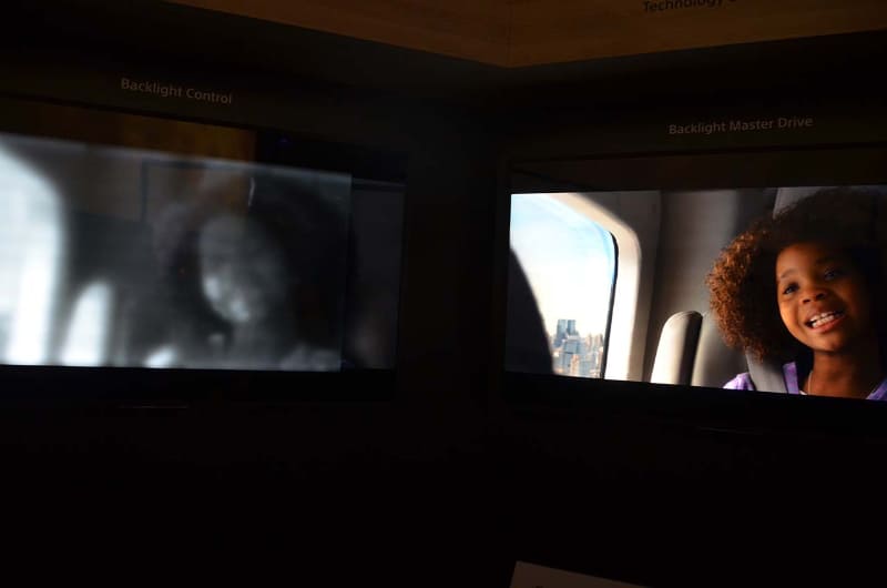 「Backlight Master Drive」のデモ