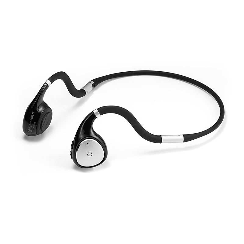 骨伝導タイプのオープンイヤー型ヘッドセット「400-BTSH019BK」