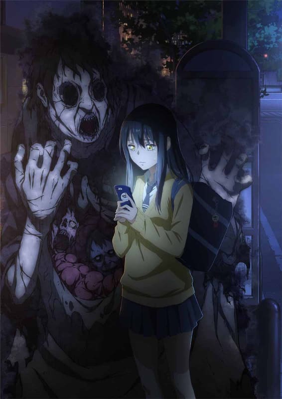 「見える子ちゃん」ティザービジュアル 見える版<br><span class="fnt-70">(C)泉朝樹・KADOKAWA刊／見える子ちゃん製作委員会</span>