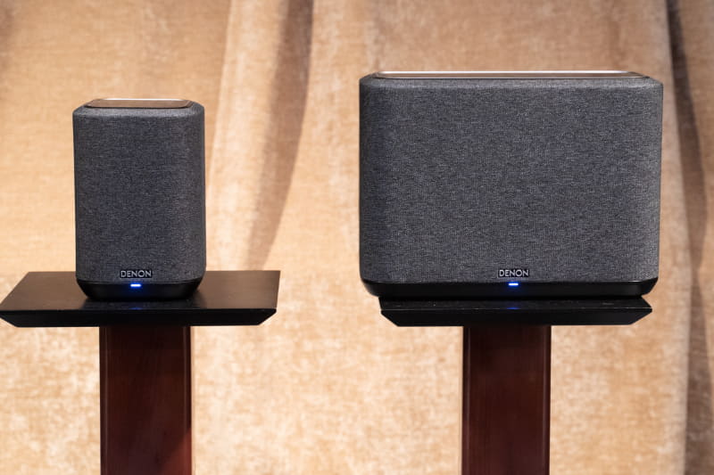左から「Denon Home 150」、「Denon Home 250」