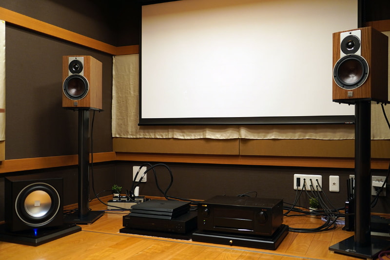 DALIの「RUBICON2」と組み合わせたところ