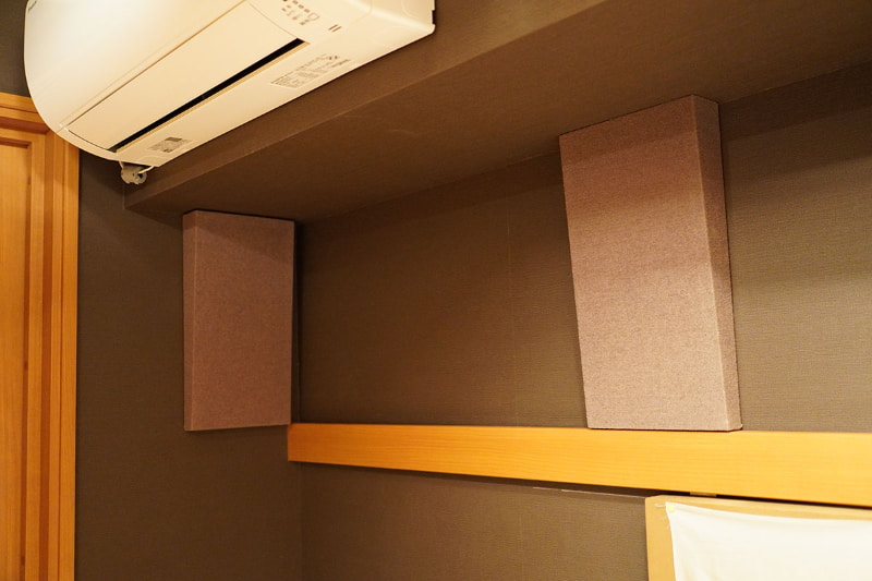 防音室の中はこのような感じ