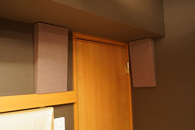 防音室の中はこのような感じ