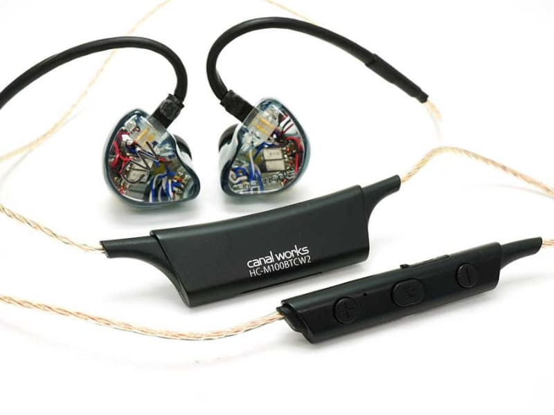 Bluetoothケーブルが付属するユニバーサルIEM「CW-U91BT2」