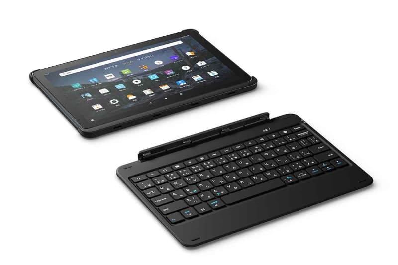 キーボードとカバーはマグネット着脱式