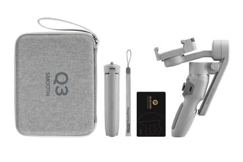 ZHIYUN、LEDライト内蔵3軸スマホジンバル。12,100円 - AV Watch