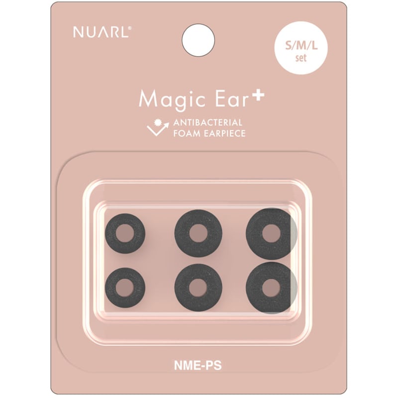 有線イヤフォンむけ「Magic Ear+」フォームイヤピース(S/M/Lセット)