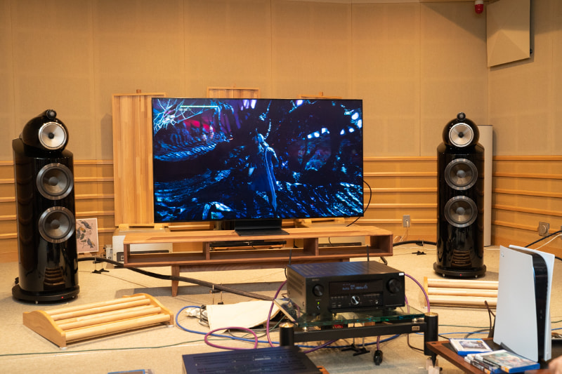 映画だけでなく、PS5×AVR-X4700Hのゲームプレイも迫力満点だ