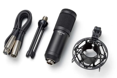 高性能マイク コンデンサーマイク 単一指向性型 高音質 高機能 プロ仕様マイク 48V
