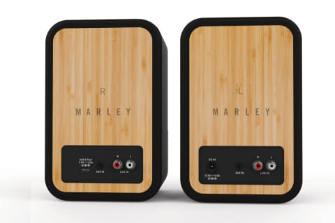 House of Marley、左右をワイヤレス接続できるブックシェルフ