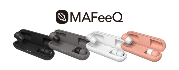 (左から)グロッシーブラック、アッシュグレイ、スノーホワイト、コーラルピンク